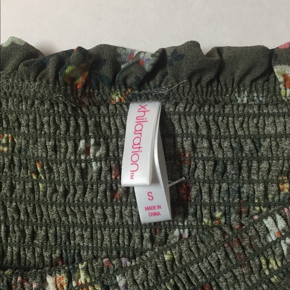 Floral green dress - Picture 3 of 4